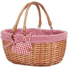 Wicker Picnic Basket with