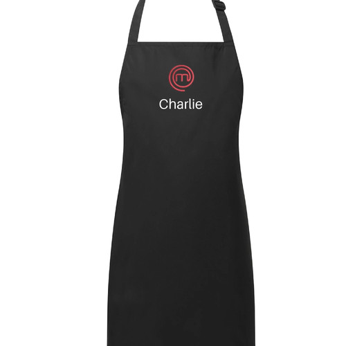 Embroidered masterchef apron - masterchef,