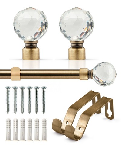 Extendable curtain poles with - extendable,