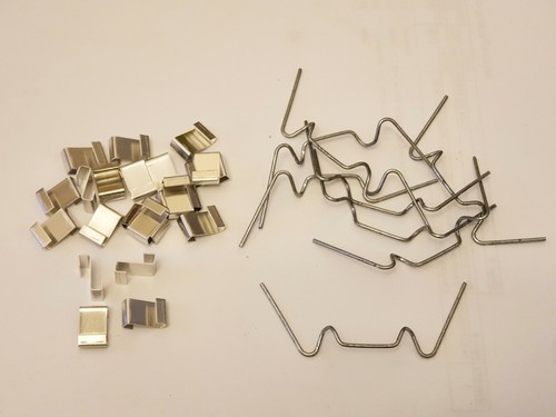 Greenhouse glazing glass clips - glazing,