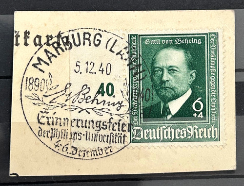 German stamp 1940 cards mi - stamp,