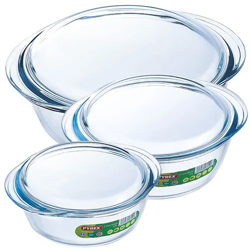 Pyrex essentials piece round - 3,
