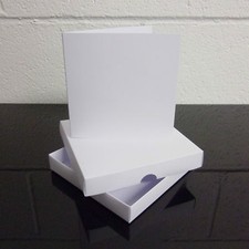 6" x 6" White Greeting Card