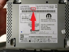 FIAT CONTINENTAL RADIO - CODE