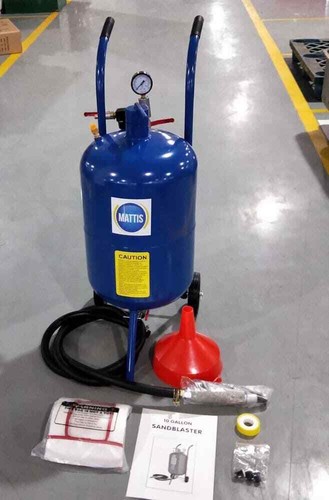 Sandblasting pot sb10 - sb10, new