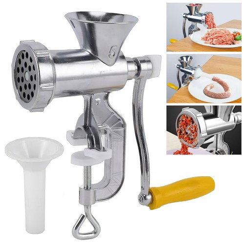 Manual meat grinder hand - meat, crank