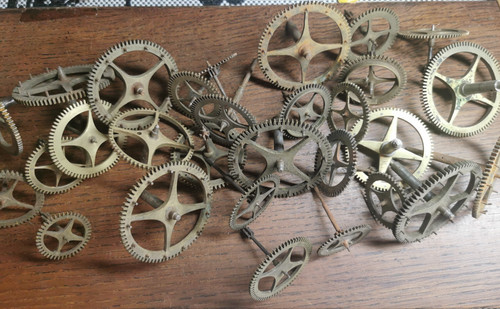 Fusee clock parts train - fusee,