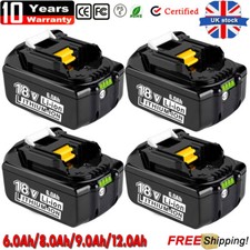 for Makita 18V Battery 5.0Ah 6.0Ah 9.0Ah Li-ion LED BL1830 BL1840 BL1850 BL1860