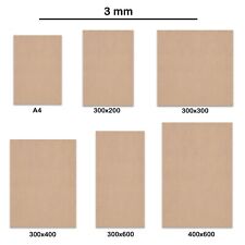 MDF Sheets A4 Size 3mm Thickness Wooden Wood Board Sheet Boards plywood