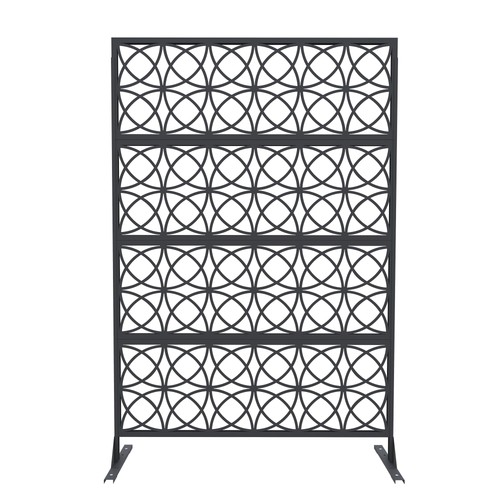 Metal outdoor privacy screen - outdoor,