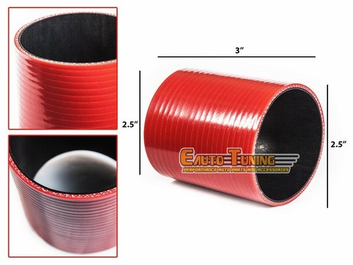 Silicone hose intercooler - 2.5",