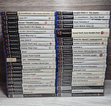 Sony PlayStation 2 PS2 Games - Good Condition - Pick Your Games - Fast Shipping