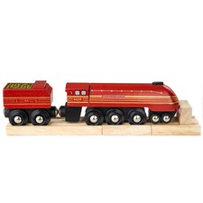 Bigjigs Rail Wooden Heritage Collection Duchess of Hamilton Engine Locomotive