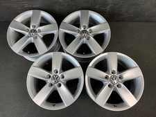(4) VW Volkswagen Jetta Wheels Rims + Caps 16" Hol.69957 Golf Passat Rabbit EOS