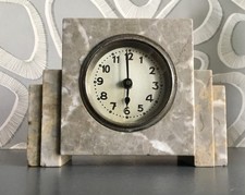 Art deco Marble mantle clock￼