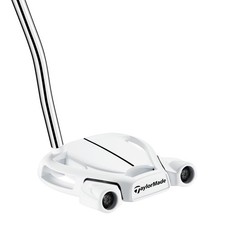 TaylorMade Spider GHOST white Putter Double Bend  35ich RH  Steel shaft HC New