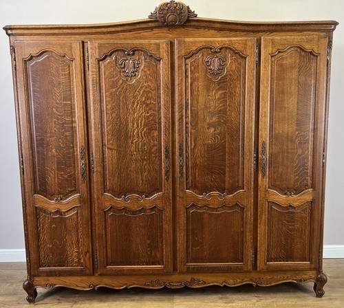 Wardrobe vintage french louis - vintage,