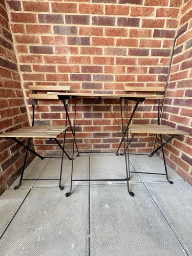 Folding wood metal outdoor - wood,
