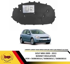 VW GOLF MK6 2009 -2013 BONNET