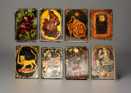 18th 19th papier mache - 19th, qajar