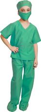 Dress Up America Doctor Scrubs For Kids - Green Doctor & Nurse Costume For Kids