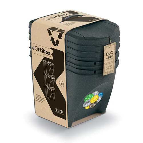 Sorting bins recycling - sorting,