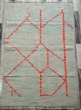 Modern Handmade Afghan/Turkish