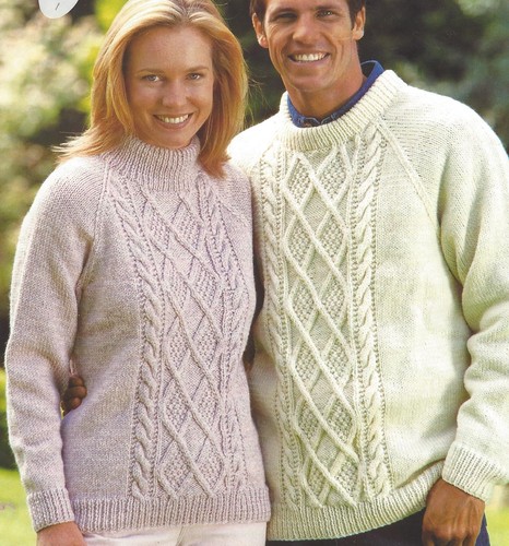 Aran sweater knitting pattern - aran,