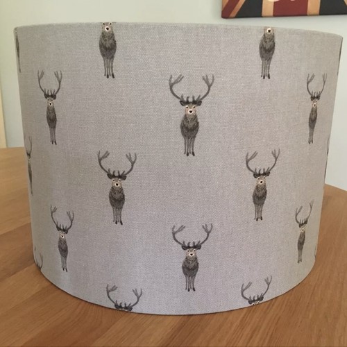 Stags lamp shade with sophie - stags,