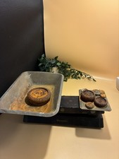 Vintage Waymaster Kitchen Scales. With weights