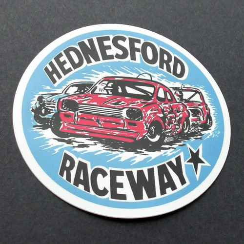 Hednesford raceway sticker - hednesford,