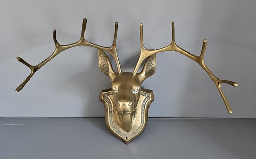 Vintage brass wall - wall, mounted