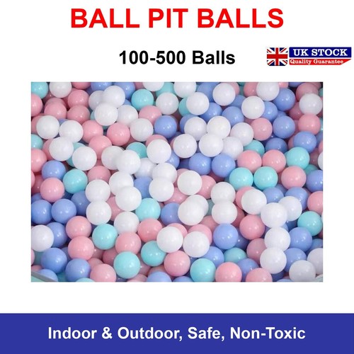 Soft plastic pit balls - plastic, for
