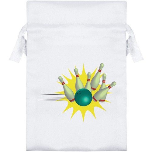 Ten pin bowling satin - 'ten,