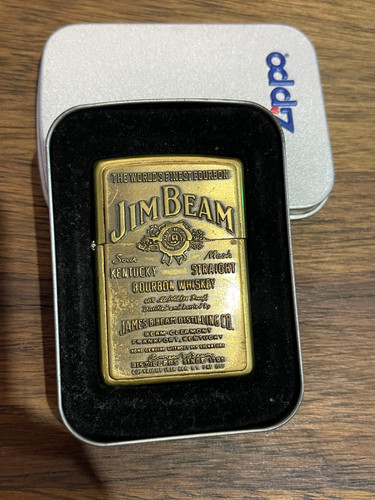 Zippo jim beam solid - beam, 3d