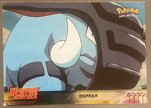 Pokémon topps donfan holo - pokémon,