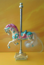 Vintage Matchbox Carousel Horse - Misty Meadow and Base - Classic Range 1989