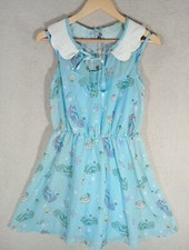 Hell Bunny Dress S/M 10 Sea