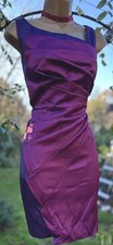 Karen Millen purple panelled
