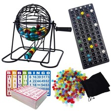 Deluxe Bingo Game Set - Metal