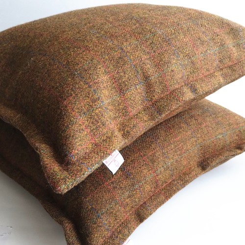 Harris tweed mustard check - harris,