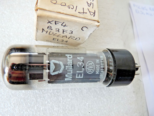 El34 mullard blackburn xf4 - el34,