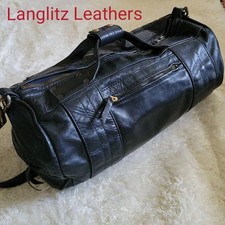 Used Langlitz Leathers Bags Boston Bag Talon Zip Scovill Zip W 45 H 23 D 23cm