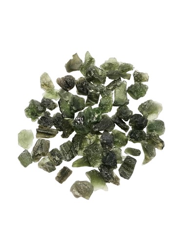 Moldavite crystal natural - crystal, –