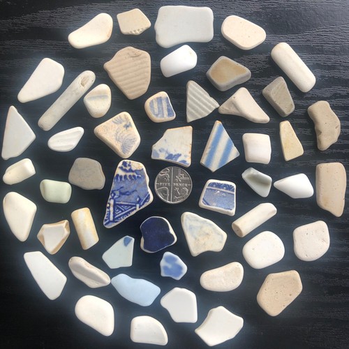 Pieces sea pottery - pieces,