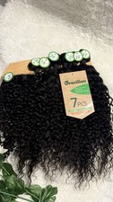 Brazilian Remy Unprocessed Human Hair 6Bundles And 4by4closure