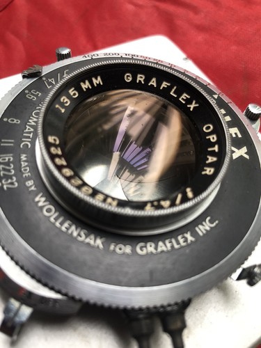 Graflex optar 135mm lens - graflex,