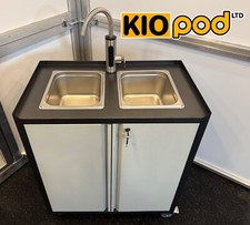Portable Sink  Hot water double hand wash  unit