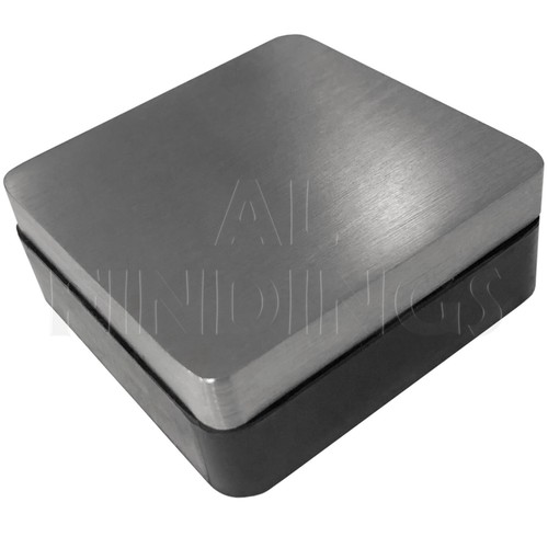 Solid steel rubber dapping - solid,