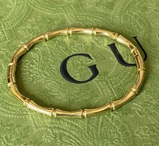 BAMBOO 18K Gold Plated Hinged